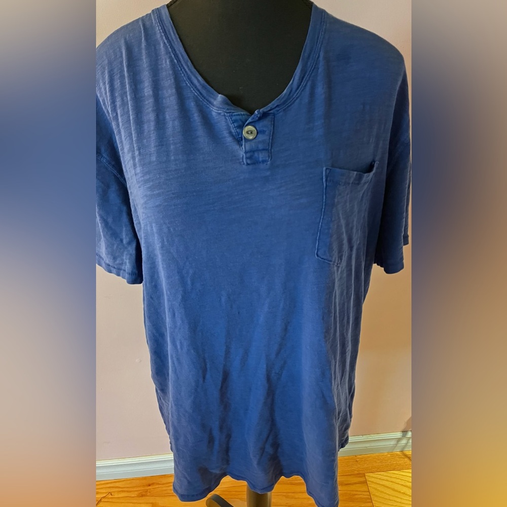 Blue Converse Short Sleeved Tee size L